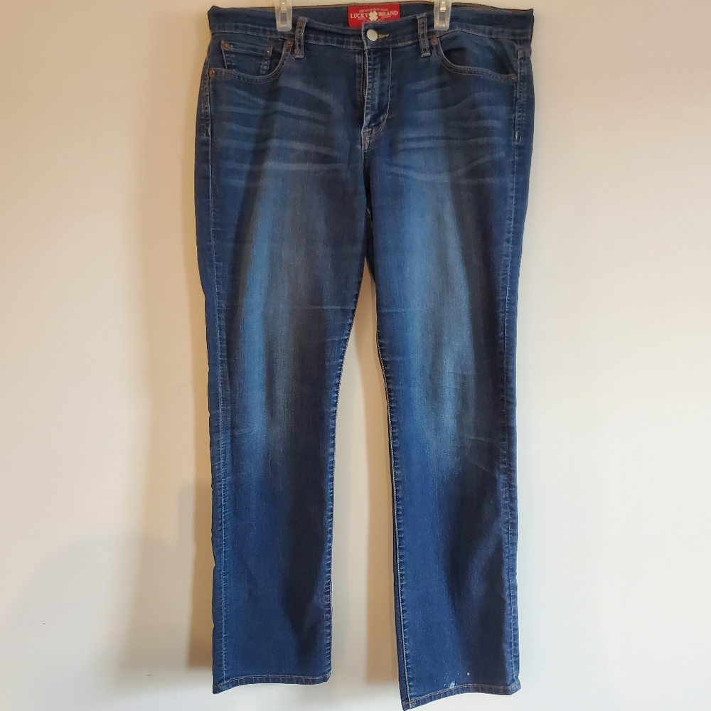 Lucky Brand Mid Rise Sweet Straight Jean